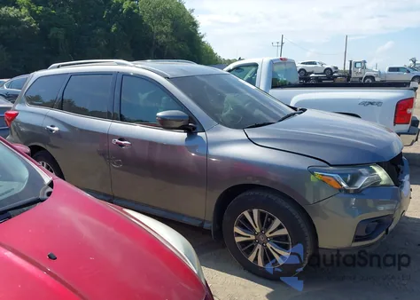 2017 Nissan Pathfinder Sv from USA, damaged, VIN 5N1DR2MM2HC676455